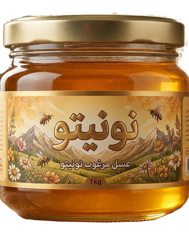 عسل طبیعی یک کیلویی